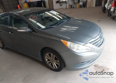 2014 Hyundai Sonata Gls из США, поврежденный, VIN 5NPEB4ACXEH870722